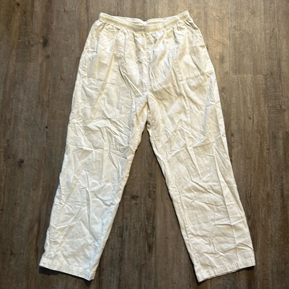 Northern Reflections Pants - NORTHERN REFLECTIONS VINTAGE LINEN PANTS SIZE(L)